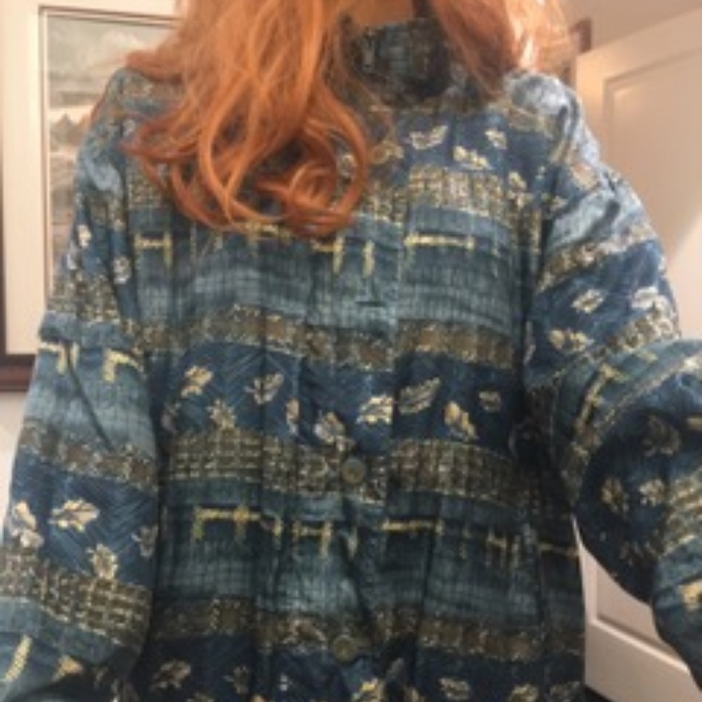 Light weight 100% Silk Jacket - NWOT